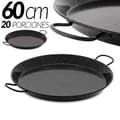 Miniatyrbillede 2 af 2: Paella pande, emaljeret stål, lavet i Spanien, 60 cm - 20 rationer