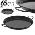Miniatyrbillede 1 af 2: Paella pande, emaljeret stål, lavet i Spanien, 65 cm - 25 rationer