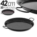 Miniatyrbillede 2 af 2: Paella pande, emaljeret stål, lavet i Spanien, 42 cm - 10 rationer