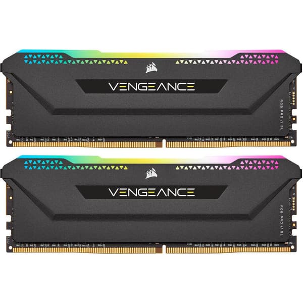 CORSAIR DDR4 16GB 2x8GB 3600Mhz DIMM CL18 VENGEANCE RGB PRO SL Black 1.35V XMP 2.0