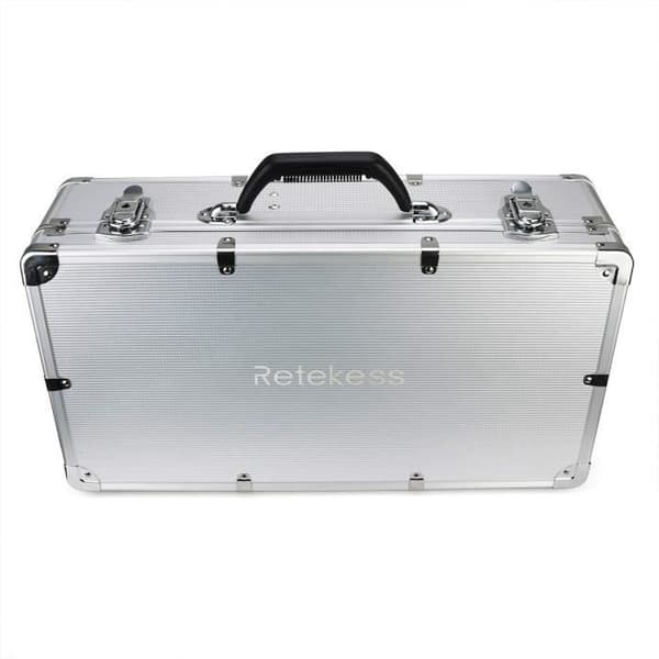 Reteess Charging Storage Box för trådlöst guidesystem 32 platser 2 för T130 och 30 för T131-sändare