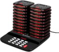 Miniatyrbild 1 av 6: Retekess TD183 Trådlöst Anrop System, 800M, 28H i Standby, med Vibrering, Bipper för Restaurang, Logistik, Hotell (20 Pagers)