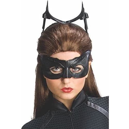 Rubies Costume Co Rubies-officiellt kostym - Catwoman - Catwoman dräkt med mask/bälte/hårband svart -