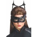 Miniatyrbild 4 av 4: Rubies Costume Co Rubies-officiellt kostym - Catwoman - Catwoman dräkt med mask/bälte/hårband svart -
