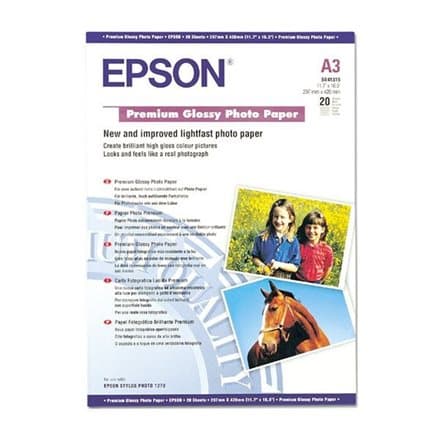 Papier Premium Glossy Photo 20 arkuszy 255 g/m  A3
