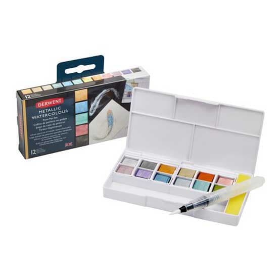 Derwent Maler Piller Metallic Flerfarvet