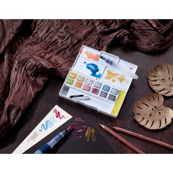 Derwent Maler Piller Metallic Flerfarvet