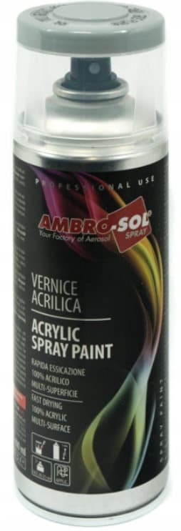 Spray Paint Antrasiitti PUOLIMATTA RAL 7016 Akryyli