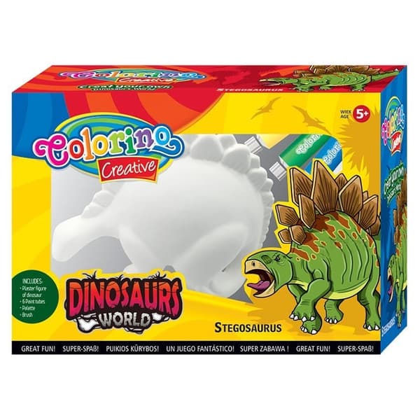 DINO Stegosaurus Colorino Kids Creative Kit
