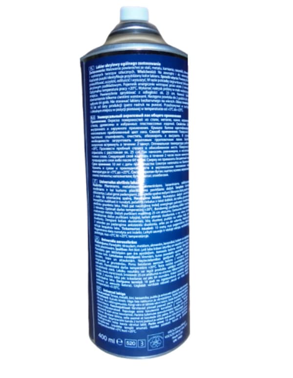Universal sprayfärg 400ml (färglös, RAL0000)