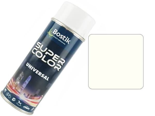 Universal sprayfärg 400ml (blank vit, RAL9010)