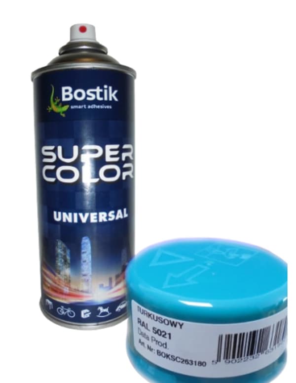 Yleismaalispraymaali 400ml (turkoosi, RAL5021)