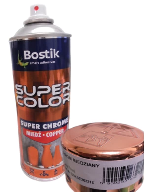 Superkrom sprayfärg spegeleffekt (koppar)