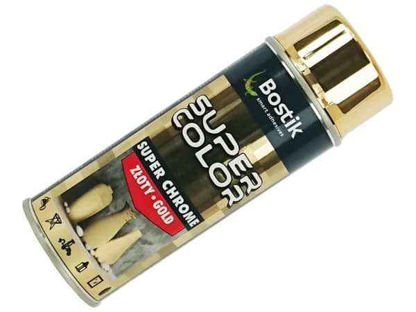 Superkrom spegeleffekt sprayfärg (guld)