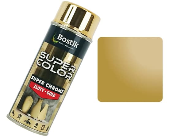 Superkrom spegeleffekt sprayfärg (guld)
