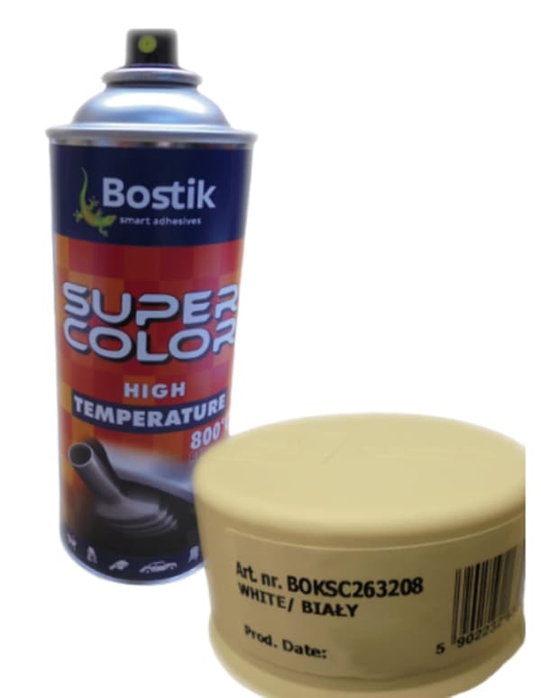 Högtemperatursprayfärg 400ml (vit)