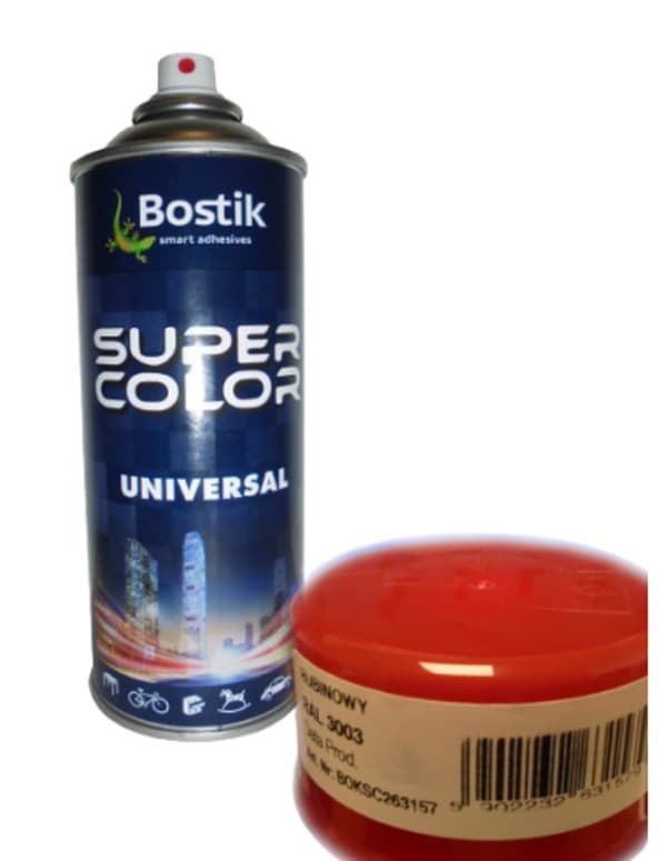 Universal spraymaling 400ml (rubin, RAL3003)