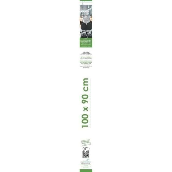 Flytbar vinduesfilm - EASY PROTEC - 100 x 90 cm - Envejsspejl