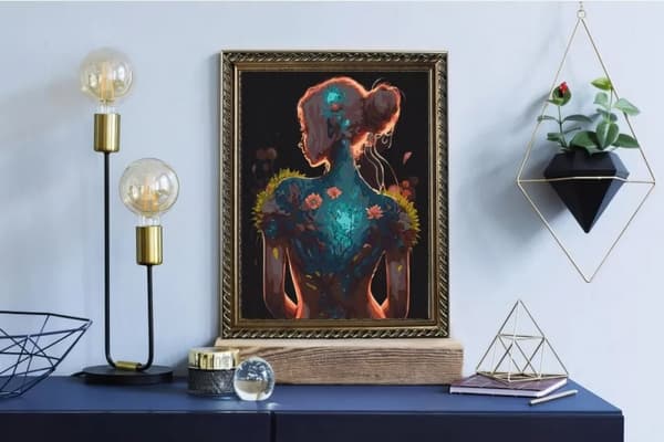 Numeroiden mukaan maalaus -setti, Magic in Me, 40x50