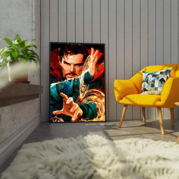 Malesæt efter tal Doctor Strange 40x50