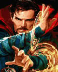 Miniatyrbillede 1 af 10: Malesæt efter tal Doctor Strange 40x50