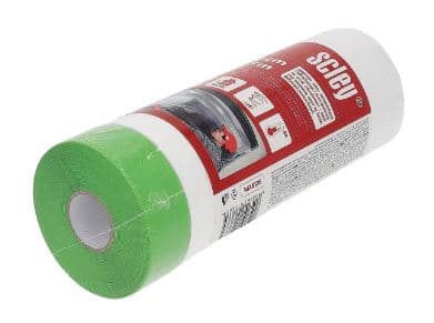 Anti-flik med Scley-folie, serie *68* maskeringstejp 270cm x 17m