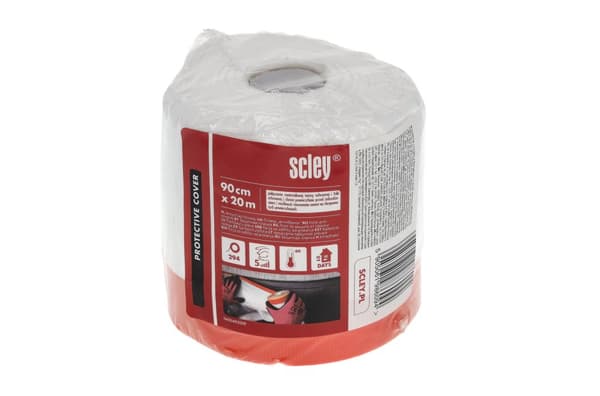 Malerfolie med Antychlap tape 90cm x 20m *69*