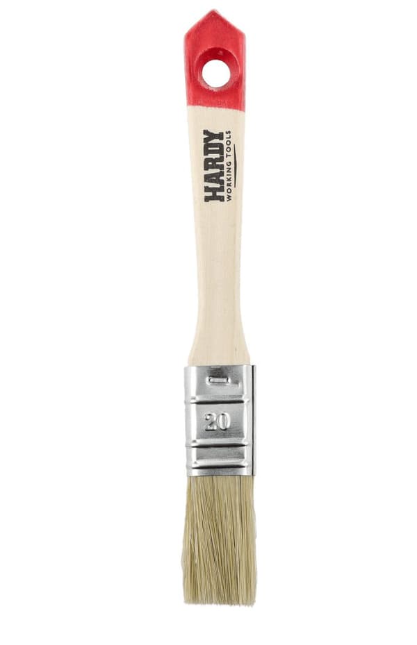 Hardy platt målarpensel 20 mm serie 40