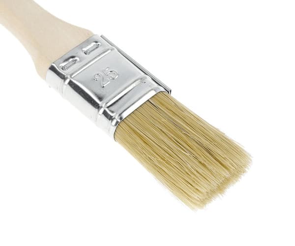 Hardy platt målarpensel 25 mm serie 40