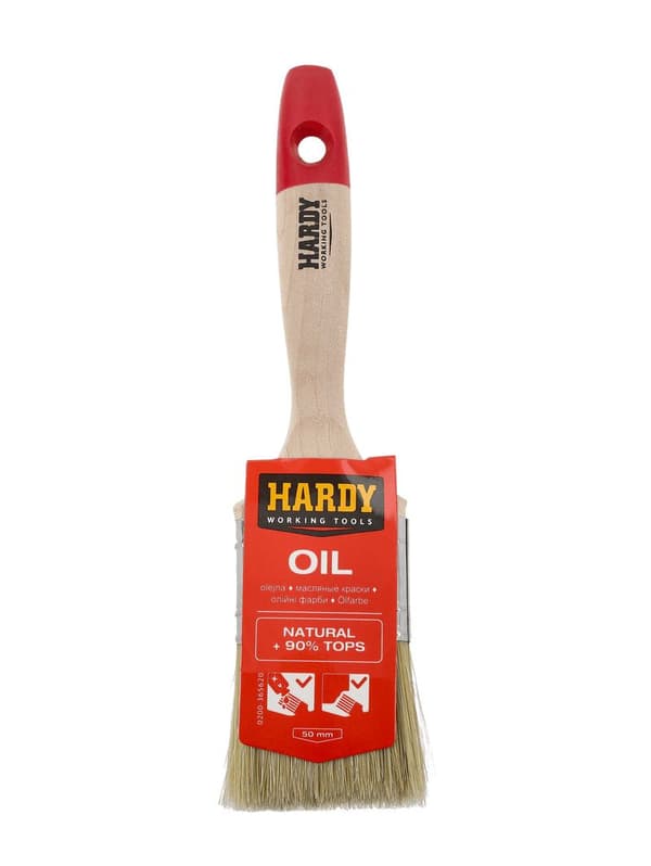 Hardy platt målarpensel 50 mm serie 36