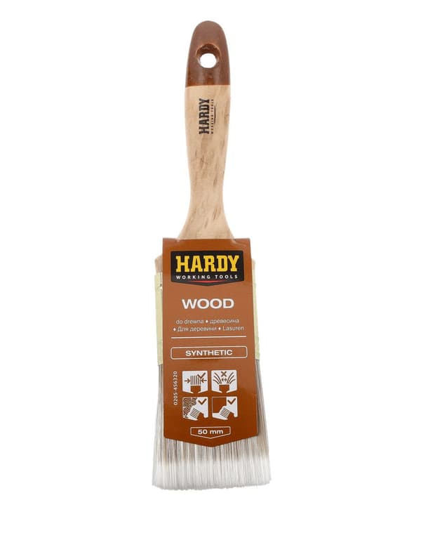 Hardy platt målarpensel 50 mm serie 45