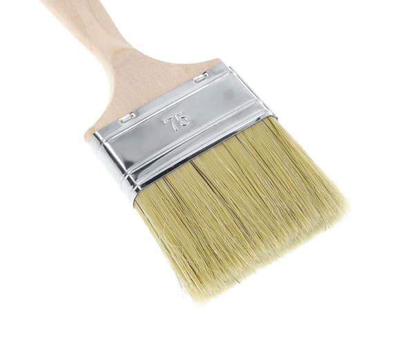 Hardy platt målarpensel 75 mm serie 36