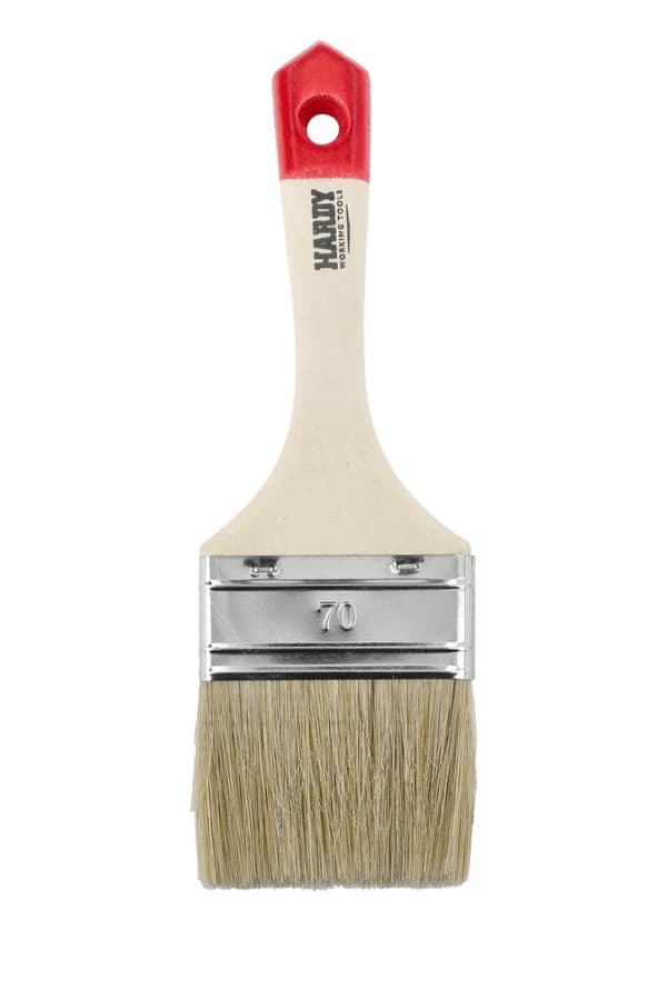 Hardy platt målarpensel 75 mm serie 40