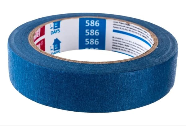 Blå malertape 25mm x 33m, Scley serie 586