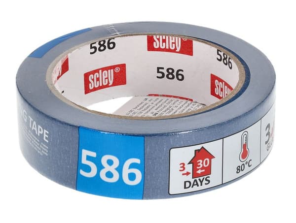 Blue Scley maleri tape 30mm x 33m *586*