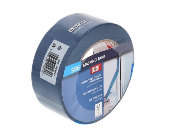 Blue Scley målartejp, serie 586 (48 mm x 50 m)