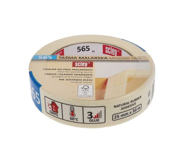 Scley maalarinteippi 25mm x 50m *565* värien leikkaamiseen