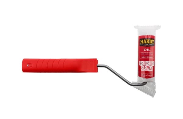 10 cm svampe malerrulle med håndtag til maling af metal og træ