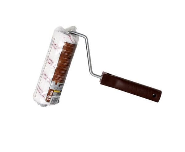 Målarrulle med handtag Hardy Microfiber 18cm