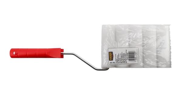 Tåligt målarset, serie *122* Färgrulle 10cm, 5 st med handtag