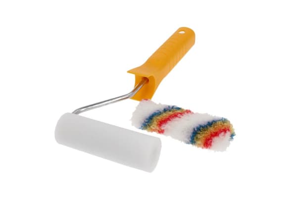 Målarsats Färgrulle 10 cm 2 st + handtag Hardy serie *32*