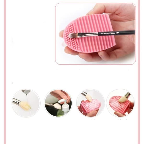 VINUS®Silicon clean makeup borstar artefakt brushegg Slumpmässiga färger