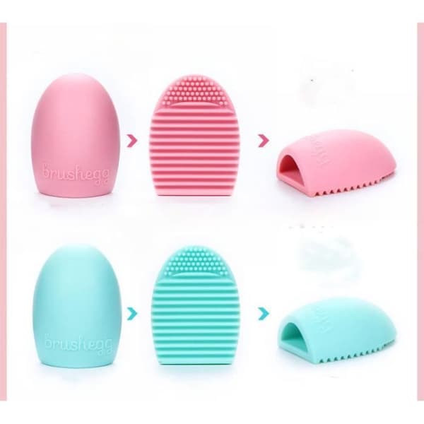 VINUS®Silicon clean makeup borstar artefakt brushegg Slumpmässiga färger