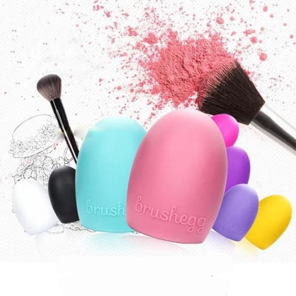 VINUS®Silicon clean makeup borstar artefakt brushegg Slumpmässiga färger