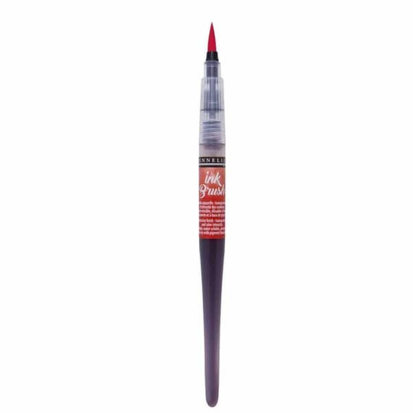 Reservoirpensel - Sennelier - Bläckpensel - Röd - 6,5 ml - Vuxen - Unisex