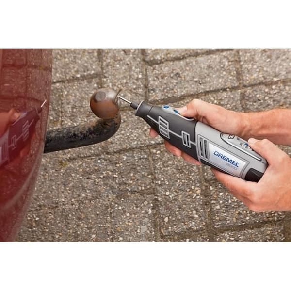Stålborste - DREMEL - 428 - 2 delar - Stångdiameter 3,2 mm - Ø 19 mm - 15000 varv/minut