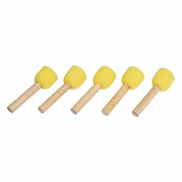Sponge brush - sct.-LS - 3 cm - Förpackning med 5 stycken