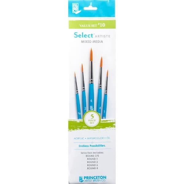 Välj Artiste Brush Set nr. 10 Princeton (P3750-serien)