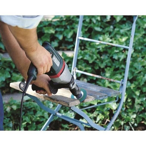 Cirkulär nylonborste - WOLFCRAFT - Ø 75 mm - Blå färg