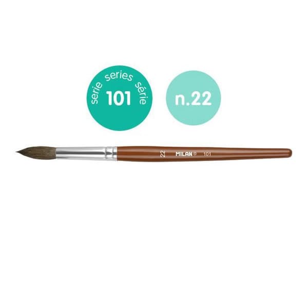 Rund skolborste serie 101 n 22